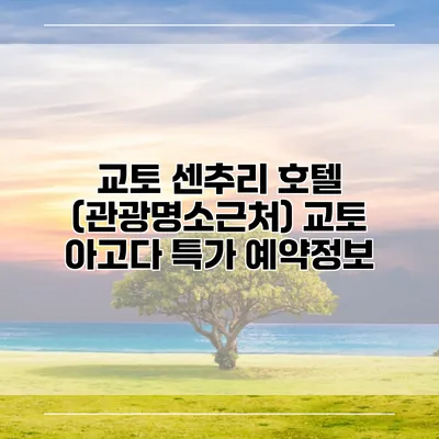 교토 센추리 호텔 (관광명소근처) 교토 아고다 특가 예약정보