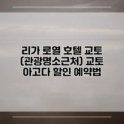 리가 로열 호텔 교토 (관광명소근처) 교토 아고다 할인 예약법