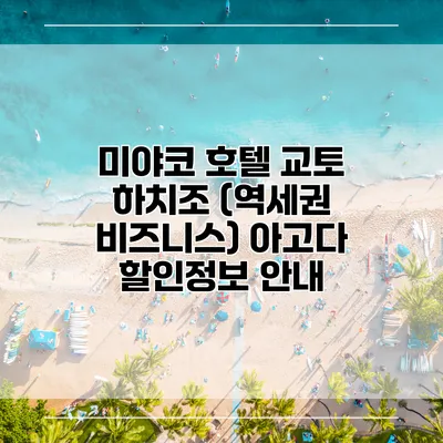 미야코 호텔 교토 하치조 (역세권 비즈니스) 아고다 할인정보 안내