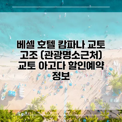 베셀 호텔 캄파나 교토 고조 (관광명소근처) 교토 아고다 할인예약 정보