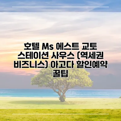 호텔 Ms 에스트 교토 스테이션 사우스 (역세권 비즈니스) 아고다 할인예약 꿀팁