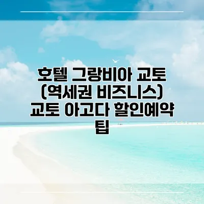 호텔 그랑비아 교토 (역세권 비즈니스) 교토 아고다 할인예약 팁