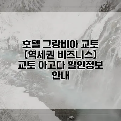 호텔 그랑비아 교토 (역세권 비즈니스) 교토 아고다 할인정보 안내