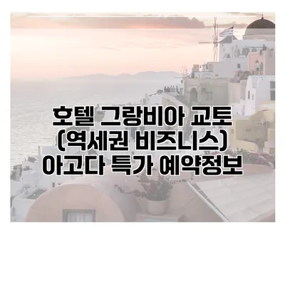 호텔 그랑비아 교토 (역세권 비즈니스) 아고다 특가 예약정보