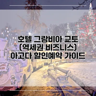 호텔 그랑비아 교토 (역세권 비즈니스) 아고다 할인예약 가이드