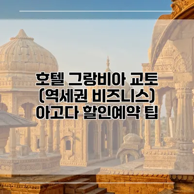 호텔 그랑비아 교토 (역세권 비즈니스) 아고다 할인예약 팁