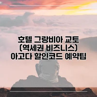 호텔 그랑비아 교토 (역세권 비즈니스) 아고다 할인코드 예약팁